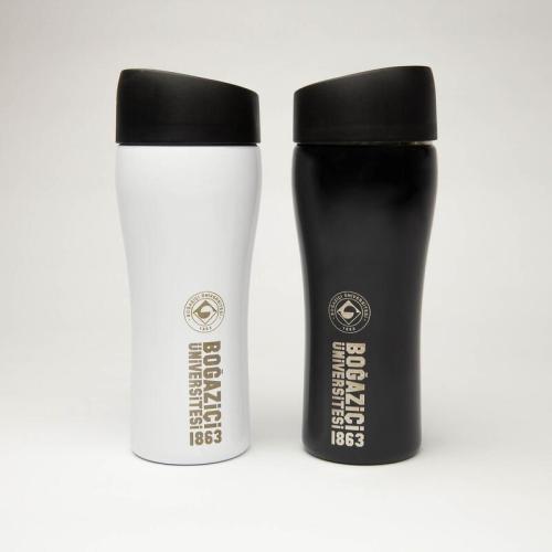 Bogaziçi Üniversitesi Paslanmaz Çelik Termos Basmali Kapakli - 500 ML