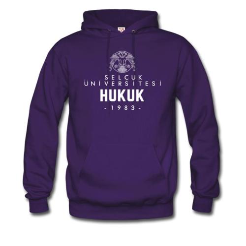 Selçuk Üniversitesi Hukuk Fakültesi Hoodie Model 1