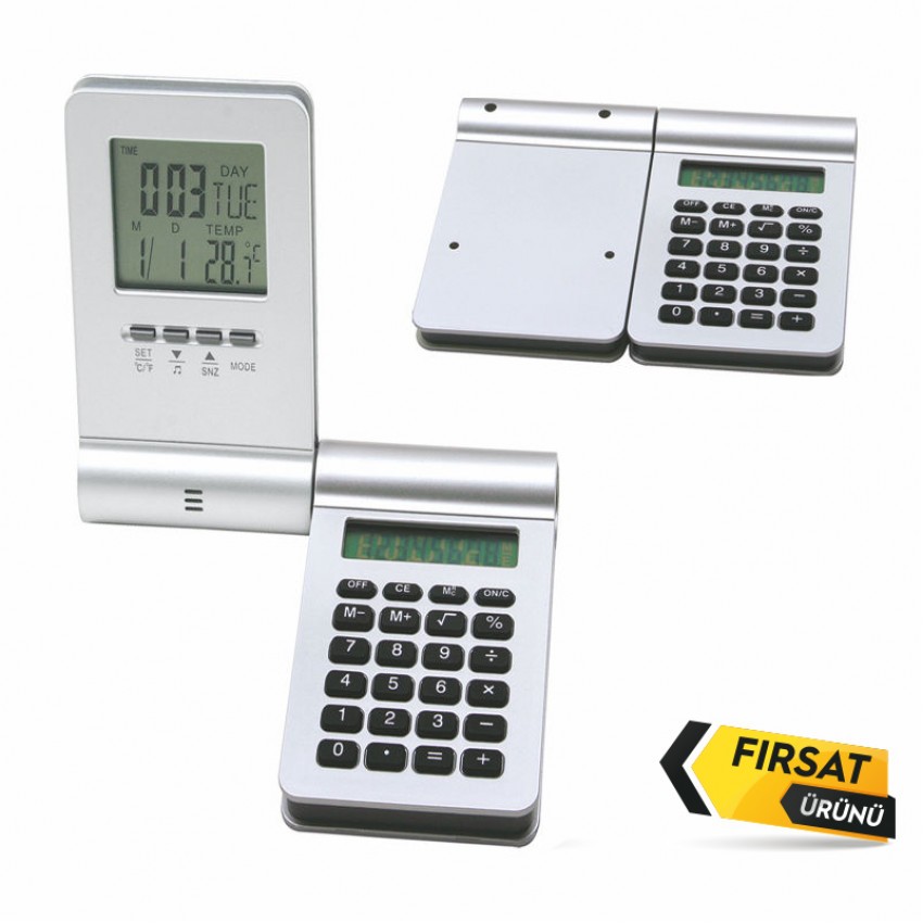 KP0220-0021 Hesap Maki̇neli̇ Masa Saati